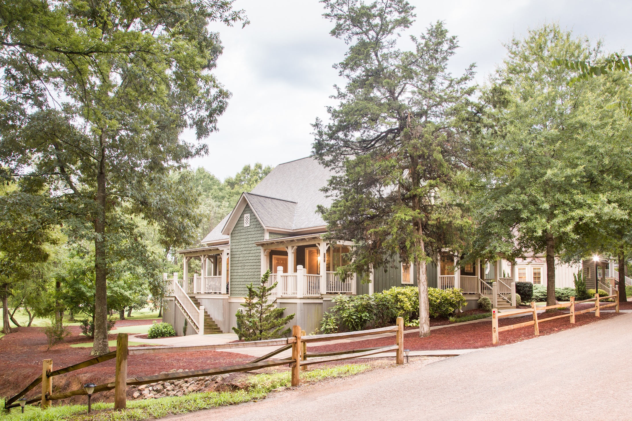 Exterior of Godfrey Cottage.