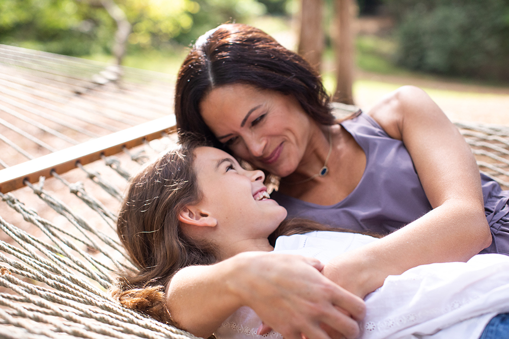 Mother and daughter